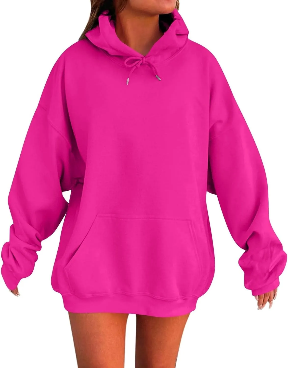 Womens Oversized Hoodies Winter Cotton Sweatshirts Pullover 2024 Fashion Tops Trendy Outfits Loose Sweatshirts