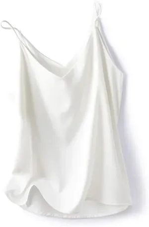 Women's Spring Summer Silk Camisole Satin Tank Top