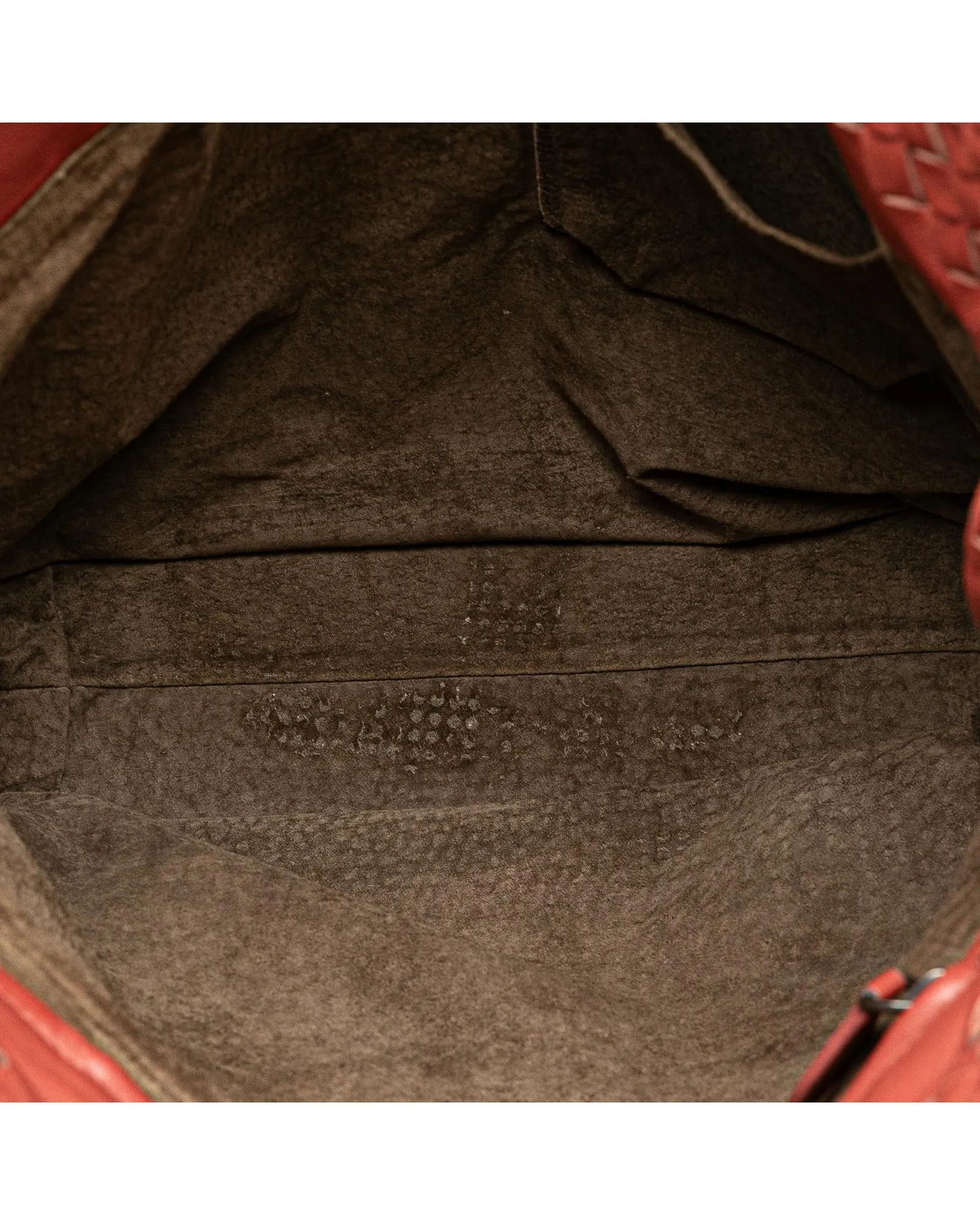 Woven Leather Tote with Adjustable Handles