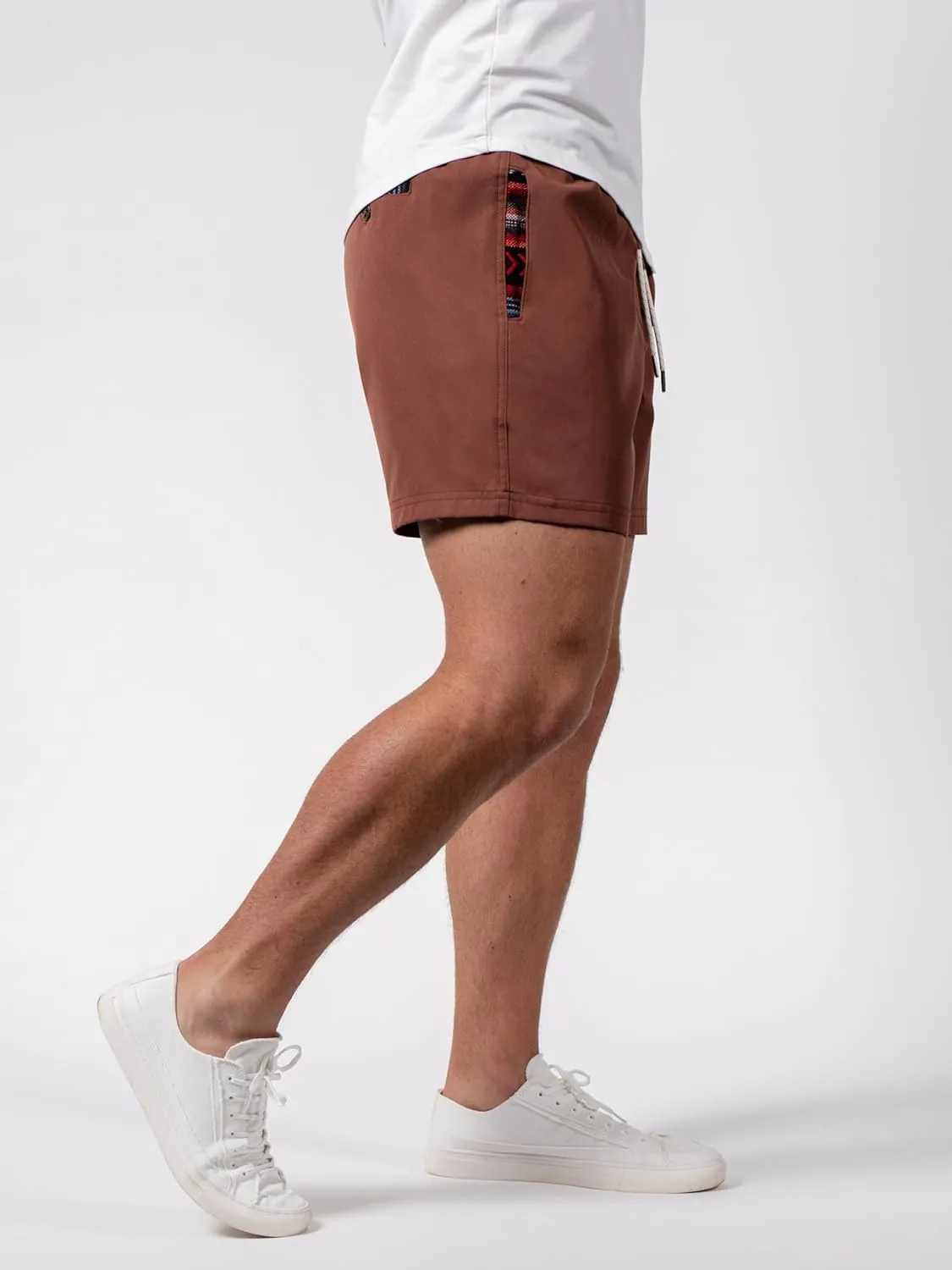 Wowie Mens Sapien 2.0 Shorts, 5 Inch Inseam
