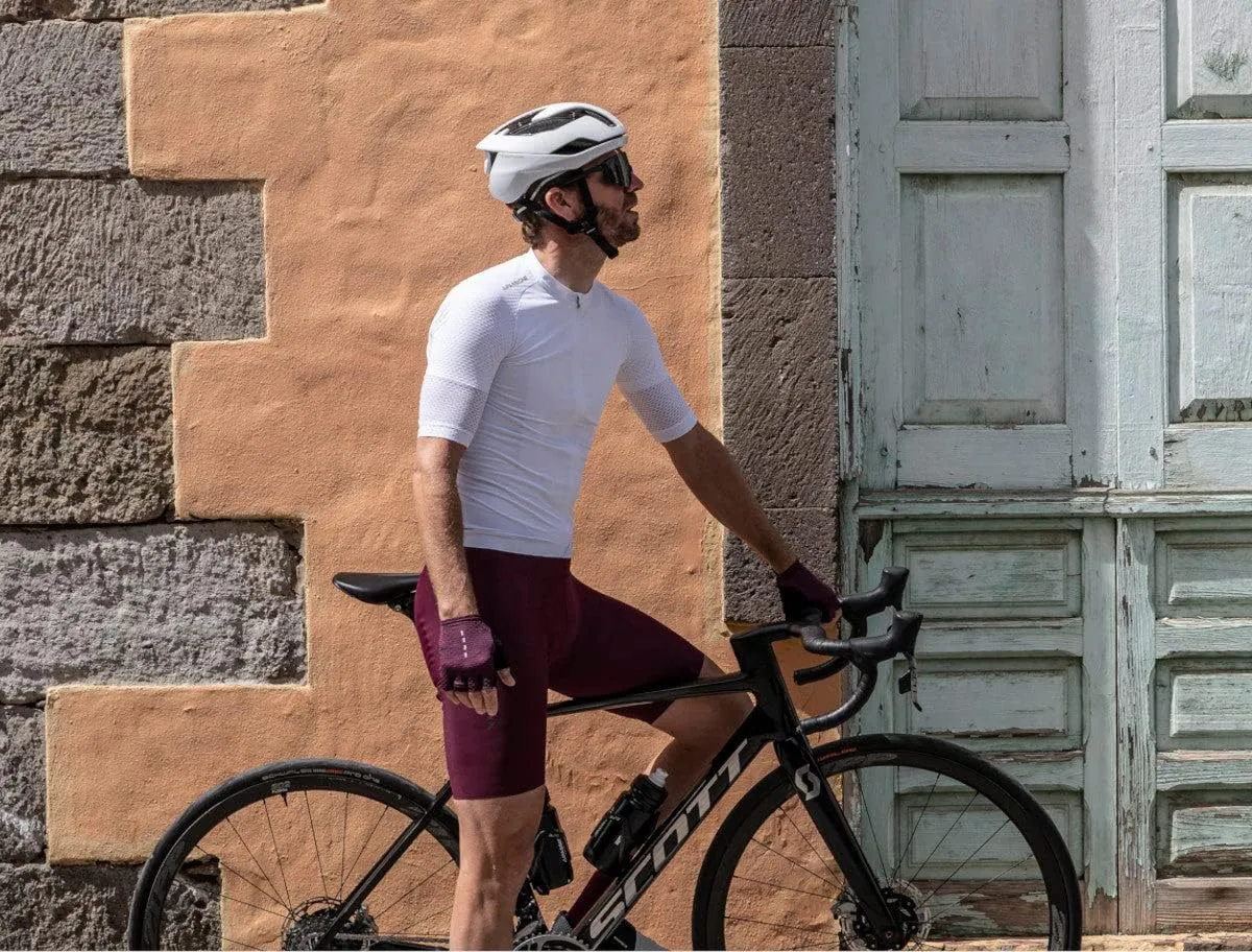 Wulibike Men's Cycling Jerseys Short Sleeve Bike Biking Shirts Full Zip with Pockets Road Bicycle Clothing
