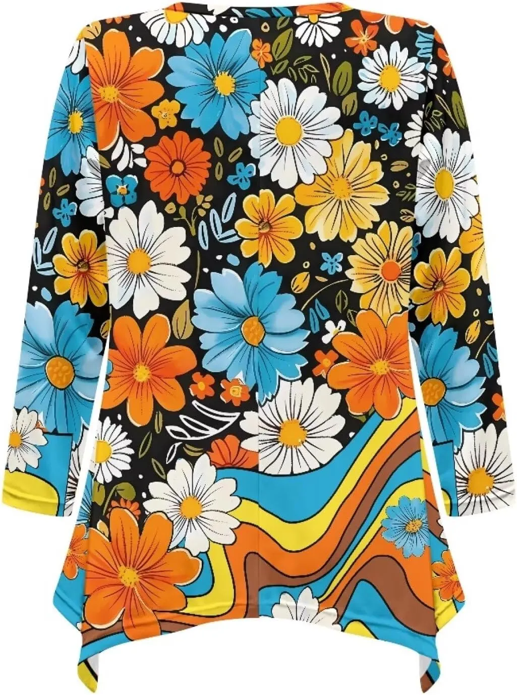 Ystardream Plus Size Long Sleeve Tops Women Suitable for Causal Daily